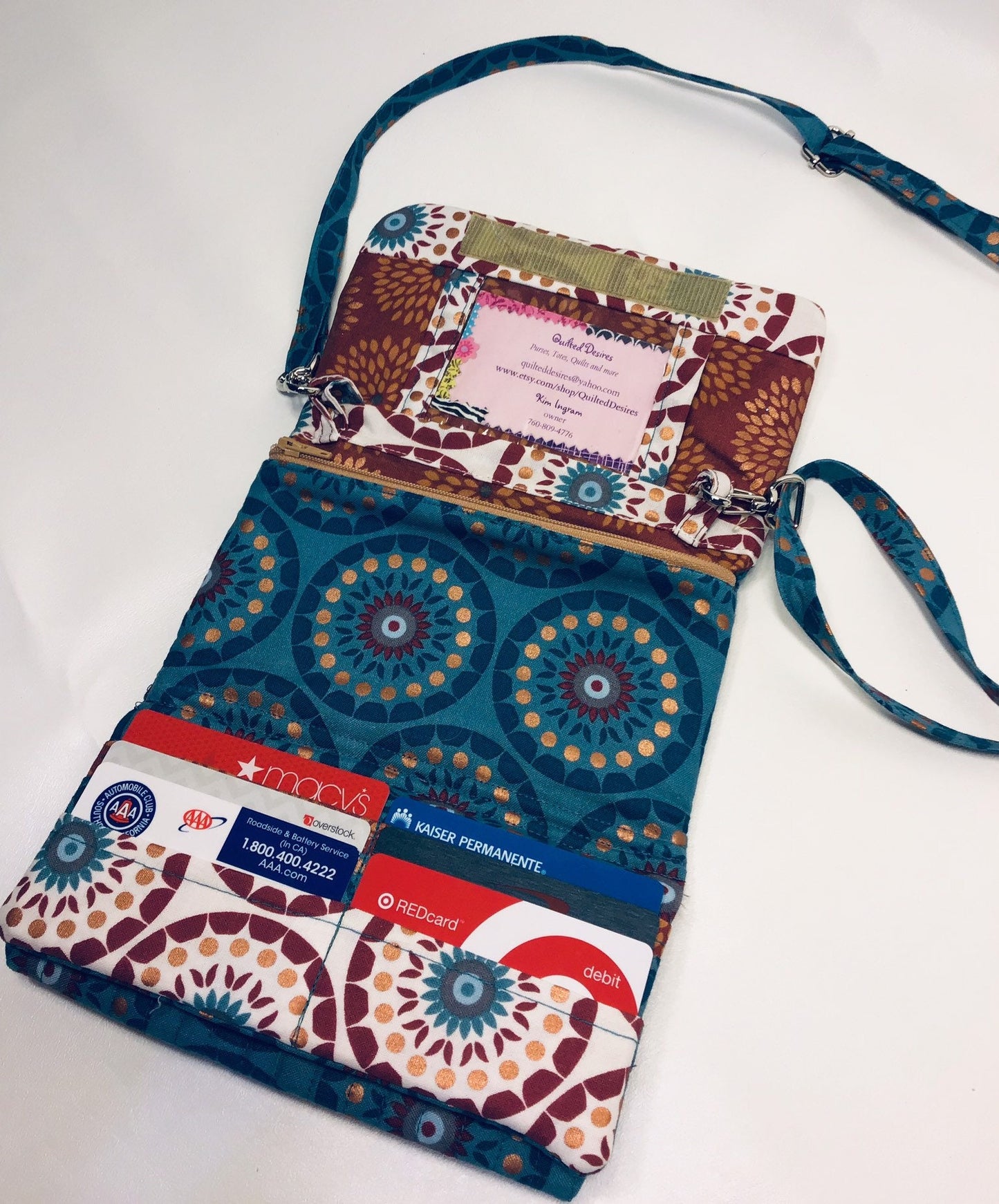 Expandable Folded Wallet, Clutch, Purse